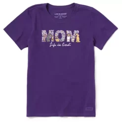 Women's Life Is Good Mom Dogs Short Sleeve T-Shirt