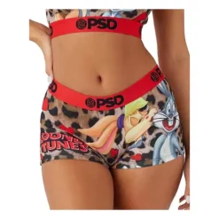 Women's PSD Looney Tunes Boy Shorts