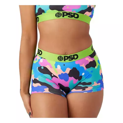 Women's PSD Camo Boy Shorts 3 Women's PSD Camo Boy Shorts