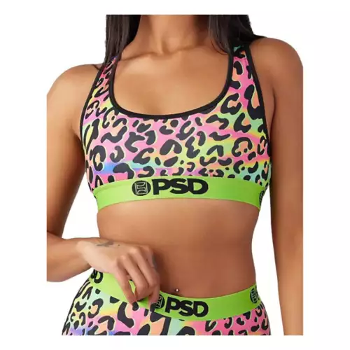 Women's PSD Animal Print Sports Bra 3 Women's PSD Animal Print Sports Bra