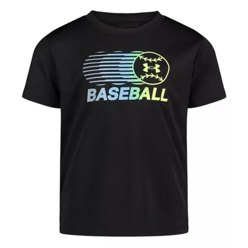 Under Armour Boys' Preschool UA HiFi Baseball Short Sleeve T-Shirt 3 Under Armour Boys' Preschool UA HiFi Baseball Short Sleeve T-Shirt