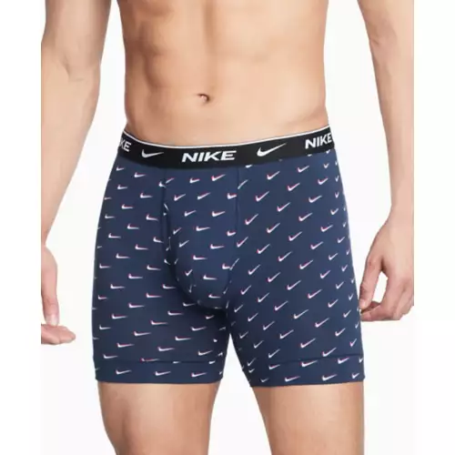 Men's Nike Dri-FIT Essential Cotton Stretch 3 Pack Boxer Briefs 4 Men's Nike Dri-FIT Essential Cotton Stretch 3 Pack Boxer Briefs - Image 2