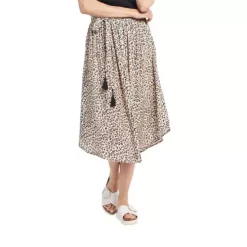 Women's Tribal Pull On Tie Skirt