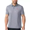 Men's Black Clover Twisted Golf Polo 2 Men's Black Clover Twisted Golf Polo -O’Neill Shop 81008656817
