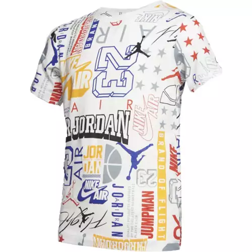 Boys' Jordan Wall Of Flight T-Shirt 4 Boys' Jordan Wall Of Flight T-Shirt - Image 2