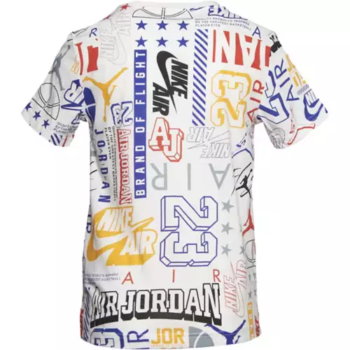 Boys' Jordan Wall Of Flight T-Shirt 5 Boys' Jordan Wall Of Flight T-Shirt - Image 3