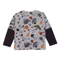 Boys' Nano Long Sleeve Printed Jersey T-Shirt -O’Neill Shop 82996836762 1