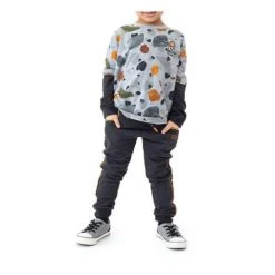Boys' Nano Long Sleeve Printed Jersey T-Shirt -O’Neill Shop 82996836762 2