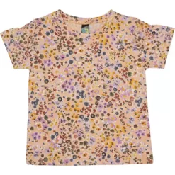 Girls' Nano Ruffle Sleeve All Over Print T-Shirt