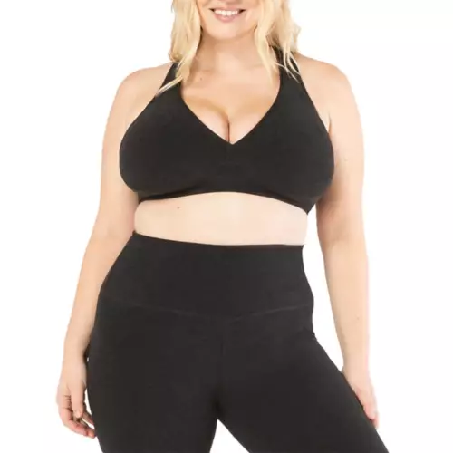 Women's Beyond Yoga Plus Size Spacedye Lift Your Spirits Sports Bra 3 Women's Beyond Yoga Plus Size Spacedye Lift Your Spirits Sports Bra