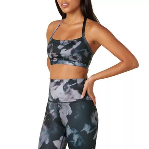 Women's Beyond Yoga Lux Print T-Back Luxe Sports Bra 4 Women's Beyond Yoga Lux Print T-Back Luxe Sports Bra - Image 2