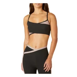 Women's Beyond Yoga Blocked At Your Leisure Sports Bra