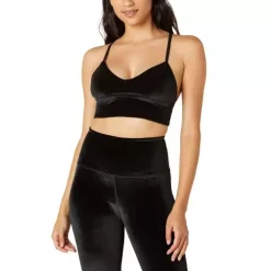 Women's Beyond Yoga Velevet Motion VIP Long Line Sports Bra