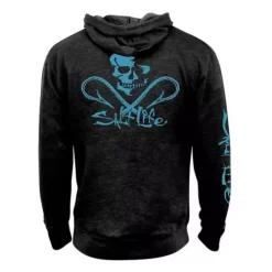 Men's Salt Life Skull & Hooks Hoodie -O’Neill Shop 88923871262 F1