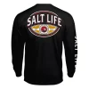 Men's Salt Life Built Salty Long Sleeve T-Shirt 2 Men's Salt Life Built Salty Long Sleeve T-Shirt -O’Neill Shop 88985642974
