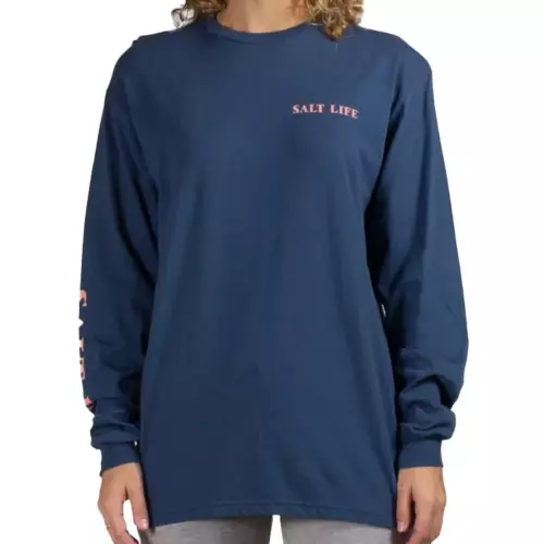 Women's Salt Life Crab Tropics Long Sleeve T-Shirt 3 Women's Salt Life Crab Tropics Long Sleeve T-Shirt
