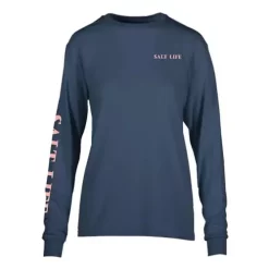 Women's Salt Life Crab Tropics Long Sleeve T-Shirt 8 Women's Salt Life Crab Tropics Long Sleeve T-Shirt -O’Neill Shop 88985643267 2